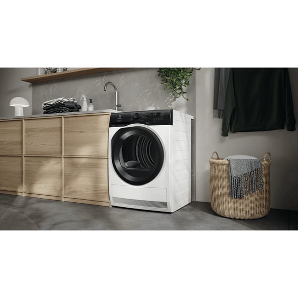 Electrolux EW6H1ZBG8C tørretumbler Fritstående Front-læsning 8 kg Hvid