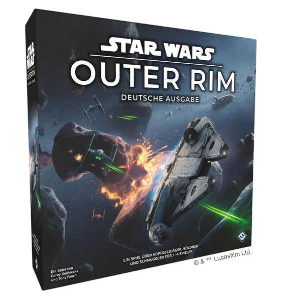 Asmodee Star Wars: Outer Rim Brætspil Strategi Asmodee Star Wars: Outer Rim Brætspil Strategi