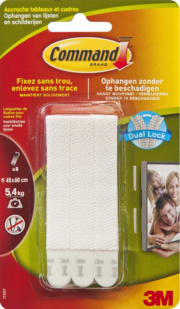 3M 17207C montage tape & etiket Støbeetiket