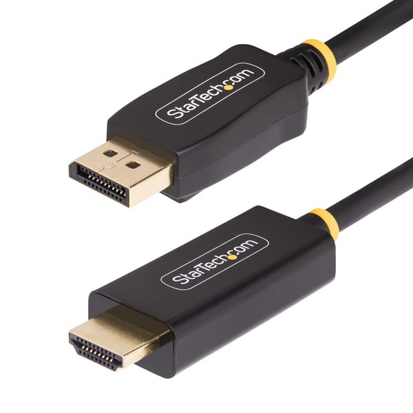 StarTech.com 3M-DP-HDMI-4K60-HDR videokabel adapter DisplayPort HDMI Type A (Standard) Sort