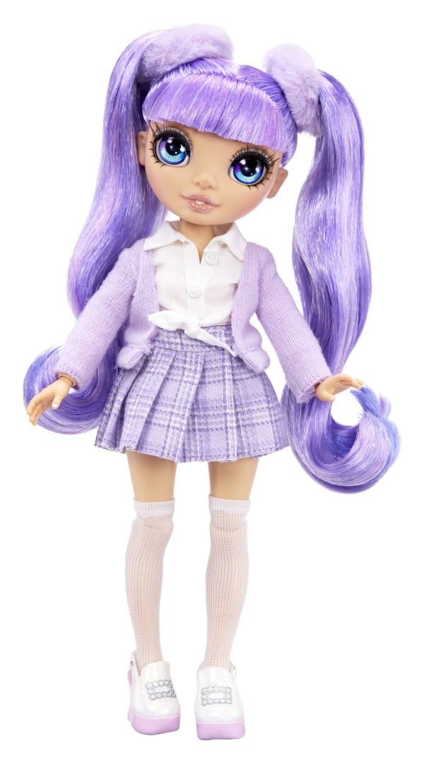 Rainbow High Junior High Fashion Doll - Violet Willow (Purple)