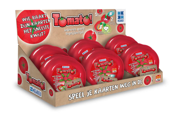 MEGABLEU 678992 brætspil Tomato! Kortspil Afskæring