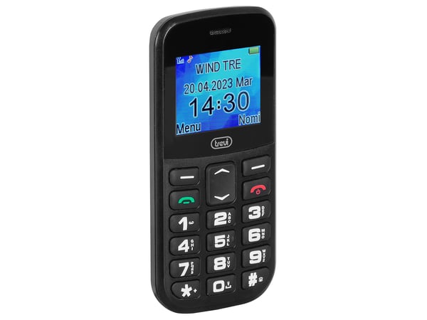 Trevi Max 20 4,5 cm (1.77") 160 g Sort Senior telefon