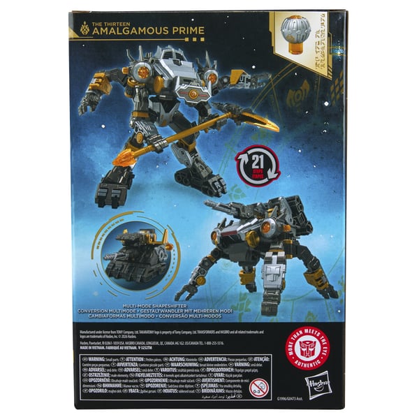 Transformers Age of the Primes Voyager Class The Thirteen Amalgamous Prime