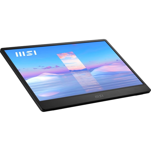 MSI Pro MP161 tietokoneen litteä näyttö 39,6 cm (15.6") 1920 x 1080 pikseliä Full HD LED Musta