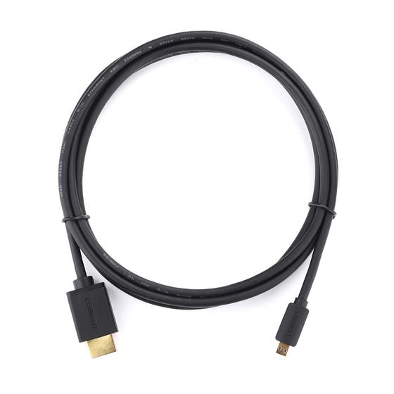 Ugreen Micro HDMI - HDMI -kaapeli 3m musta (HD127)