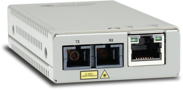 Allied Telesis AT-MMC200/SC-960 netværksomformer til medie 100 Mbit/s 1310 nm Multitilstand Grå