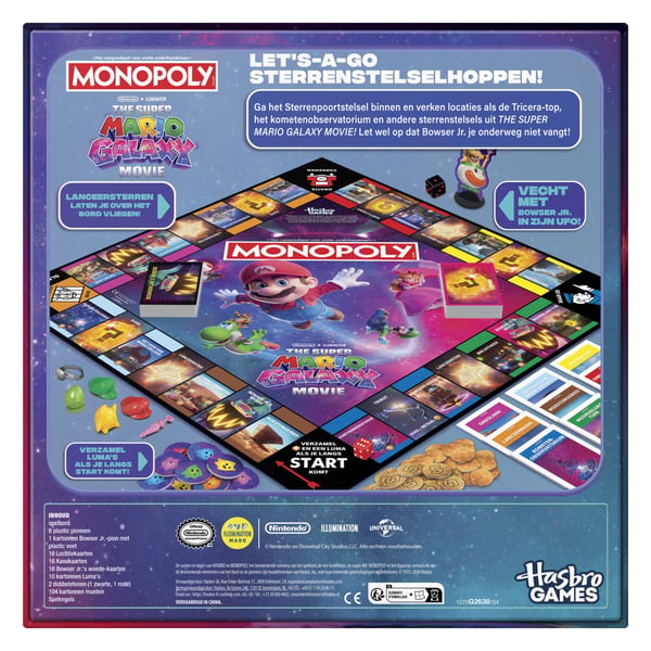 Monopoly SUPER MARIO GALAXY FILMEN Edition