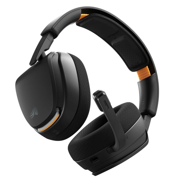 Glorious Gaming GHS Wireless InfinitePlay Headset Trådløs Spil Bluetooth Opladningsstativ Sort