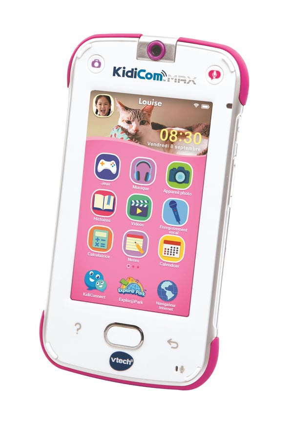 VTech KidiCom Max Rose Bärbar dator för barn