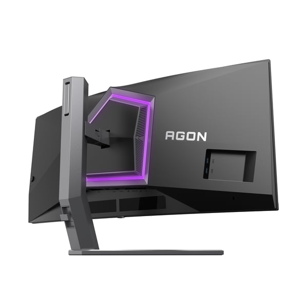 AOC AGON PRO AG346UCD tietokoneen litteä näyttö 86,4 cm (34") 3440 x 1440 pikseliä Wide Quad HD QD-OLED Musta, Harmaa
