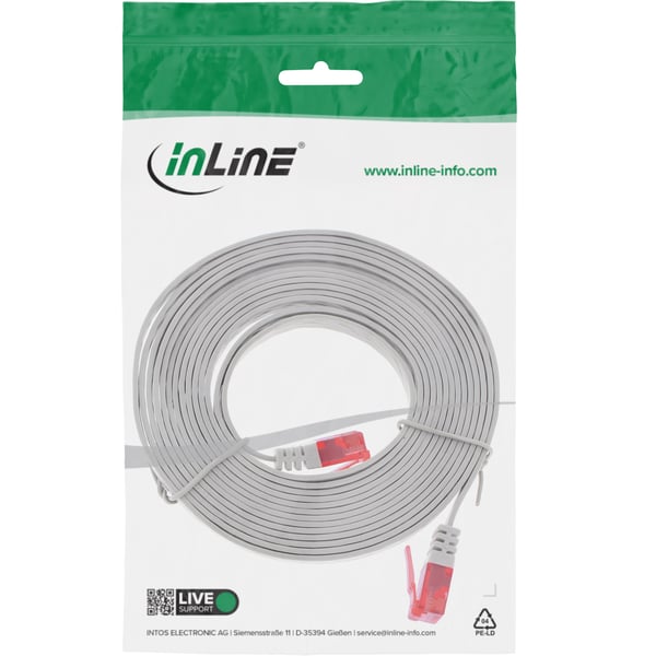InLine 71602 netværkskabel Grå 2 m Cat6 U/UTP (UTP)