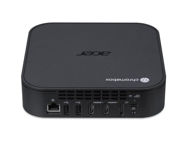 Acer Chromebox CXI6 Intel Core 5 120U 16 GB DDR4-SDRAM 256 GB SSD ChromeOS Mini PC Mini-PC Svart