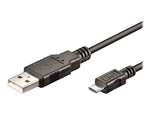 Ewent EC1019 USB-kablar USB 2.0 1 m Micro-USB A USB A Svart