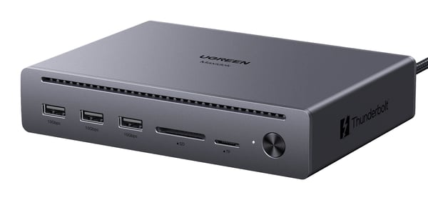Ugreen Revodok Maxidok Thunderbolt 5 120000 Mbit/s Grå Ugreen Revodok Maxidok Thunderbolt 5 120000 Mbit/s Grå