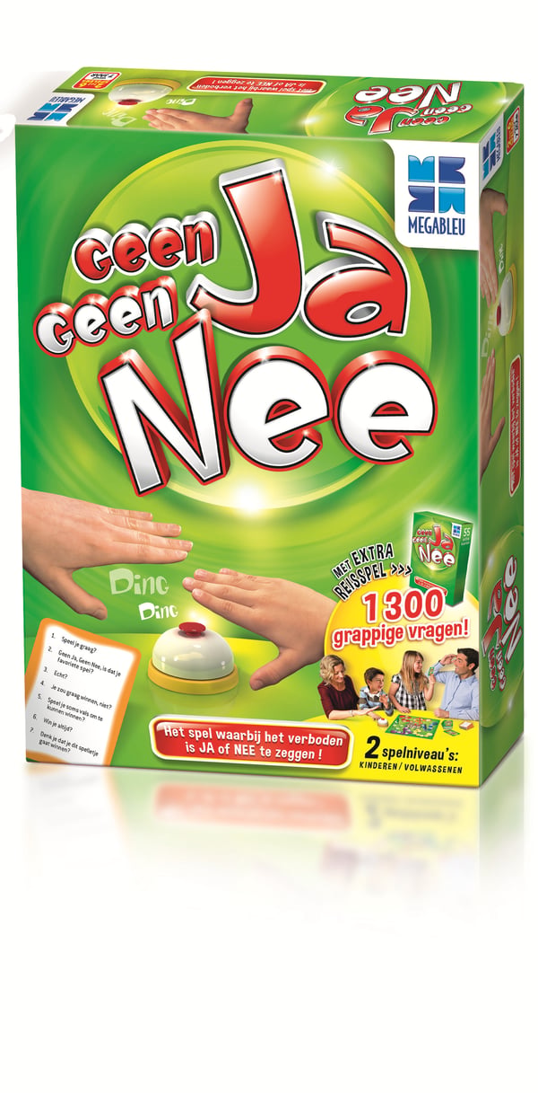 MEGABLEU Geen Ja Geen Nee 20 min. Brætspil Rejser/eventyr