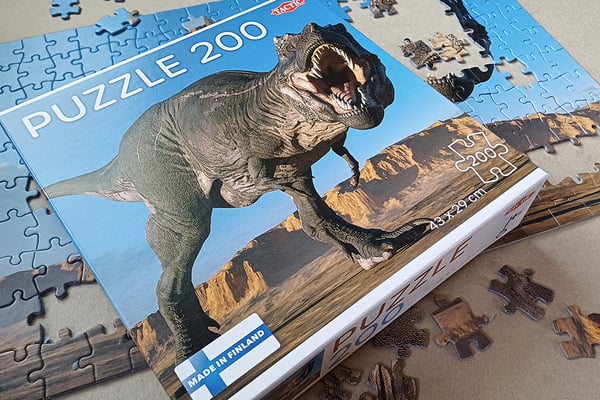 Tactic Puzzle Lovers Tyrannosaurus 200 pcs puzzle