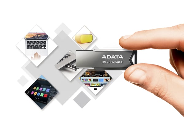 ADATA UV250 USB-nøgle 32 GB USB Type-A 2.0 Sølv