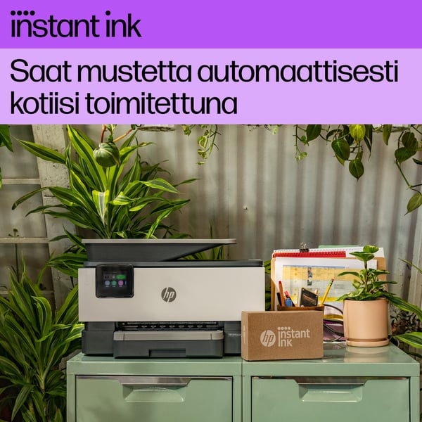 HP OfficeJet Pro 9120e Langaton All-in-One Väri Tulostin, Instant Ink; kaksipuolinen tulostus