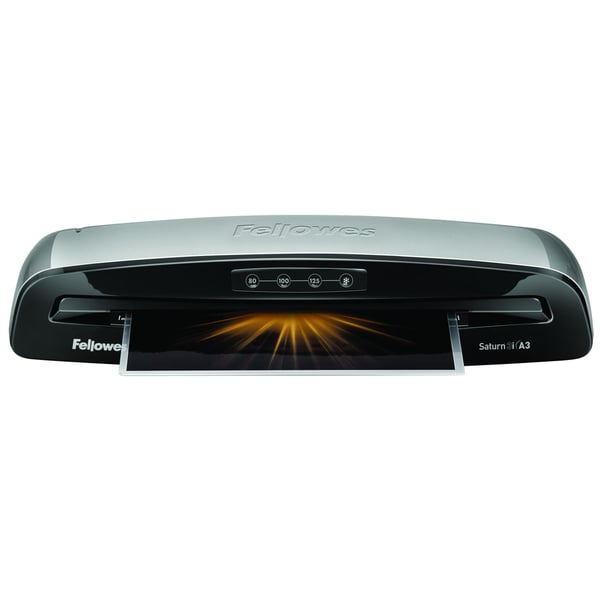 Fellowes Saturn 3i Varm/kall lamineringsmaskin 300 mm/min Svart, Silver