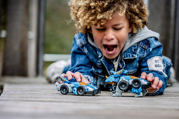 VTech Switch & Go Dino's Fire Tracks Triceratops