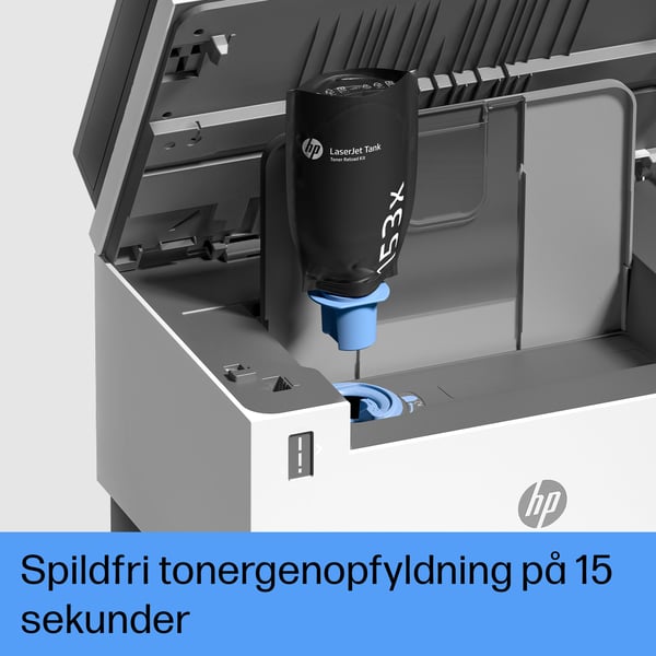 HP LaserJet Tank 2604sdw Trådløst Multifunction Sort og hvid Printer, Kopimaskine, scanner Dupleks