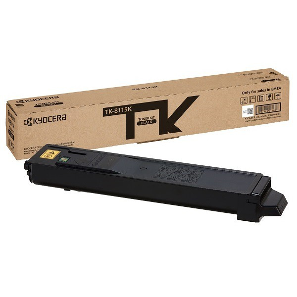 KYOCERA TK-8115K värikasetti 1 kpl Alkuperäinen Musta KYOCERA TK-8115K värikasetti 1 kpl Alkuperäinen Musta