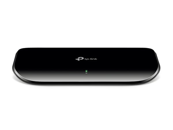 TP-Link TL-SG1008D Hallitsematon Gigabit Ethernet (10/100/1000) Musta