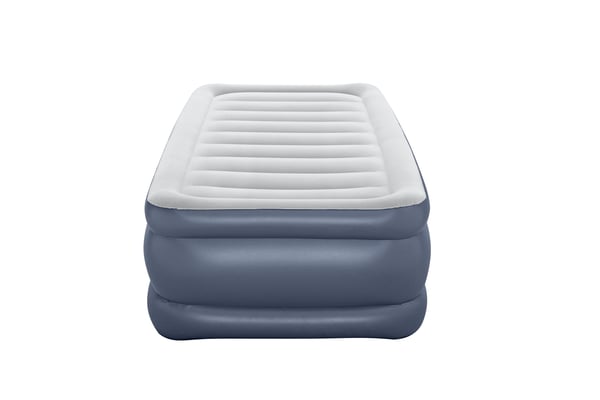 Bestway 6713G / 23 luftmadras Enkelmadras Grå, Hvid Unisex