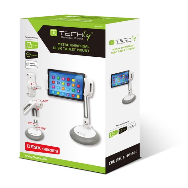 Techly ICA-TBL 165 telefonbeslag & -stand Hvid