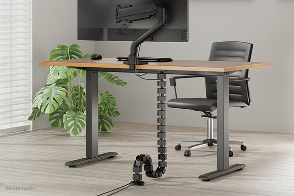 Neomounts ADS06-132BL kabelorganisator Skrivebord Kabelguide Sort 1 stk