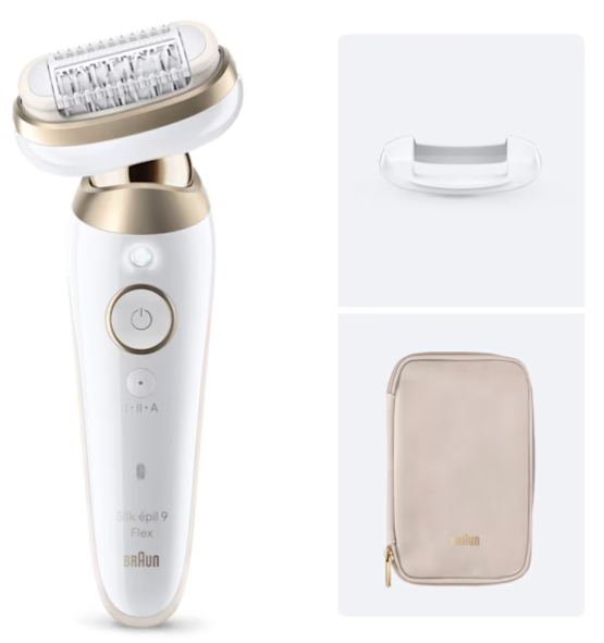Braun Silk-épil 9 Silk·épil 9 Flex 40 pinsettiä Kulta, Valkoinen