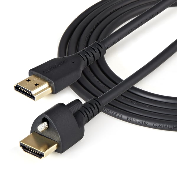 StarTech.com HDMM1MLS HDMI-kaapeli 1 m HDMI-tyyppi A (vakio) Musta