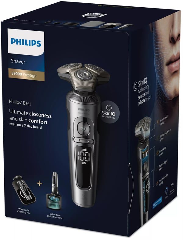 Philips Shaver S9000 Prestige SP9885/35 Rakapparat för våt- och torrakning, 9000-serien