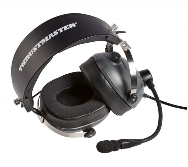 Thrustmaster T.Flight U.S. Air Force Edition Headset Ledningsført Spil Sort