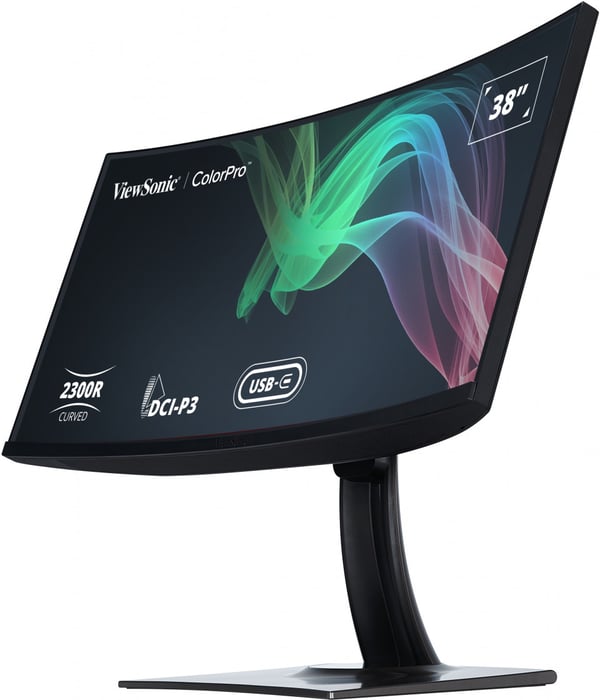 Viewsonic VP3881A computerskærm 96,5 cm (38") 3840 x 1600 pixel Quad HD+ LED Sort