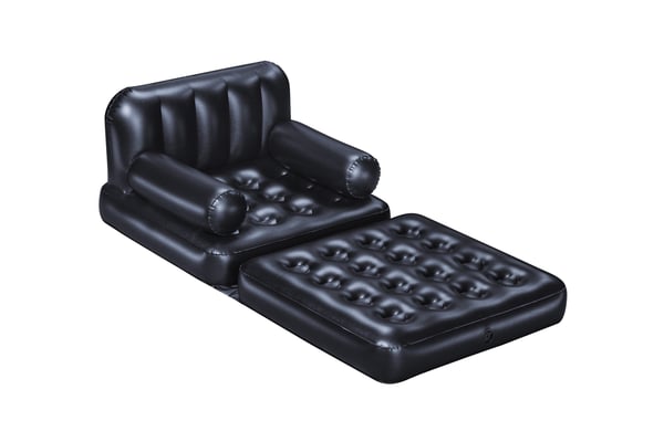 Bestway 75114 / 23 uppblåsbar solstol Svart