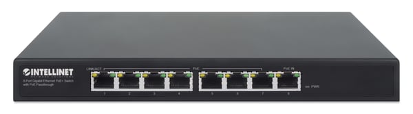 Intellinet 561679 netværksswitch Gigabit Ethernet (10/100/1000) Strøm over Ethernet (PoE) Sort