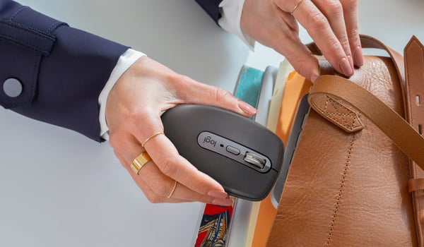 Logitech MX Anywhere 3S for Business hiiri Office Oikeakätinen RF Wireless + Bluetooth Laser 8000 DPI