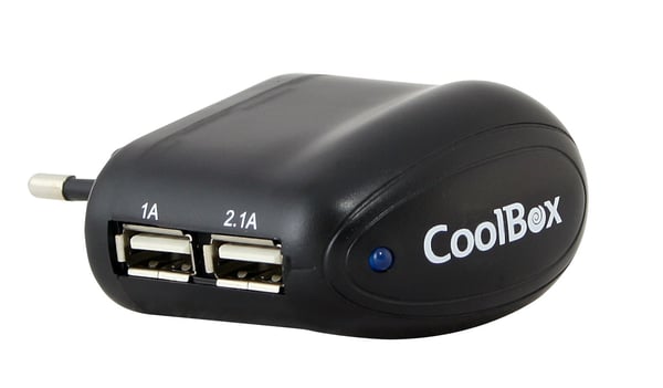 CoolBox UX-2 Universel Sort Vekselstrøm Indendørs