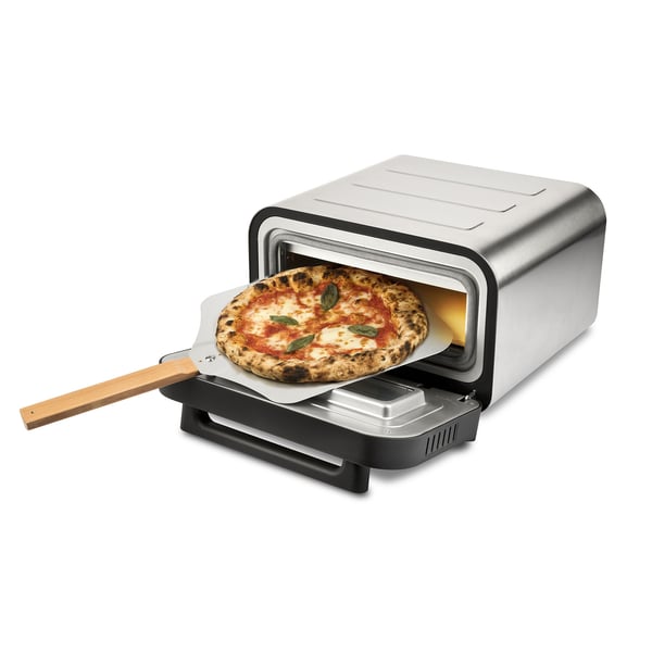 G3 Ferrari Pizza Pro 2 minuti pizzajärn och pizzaugn 1 pizza/pizzor 1850 W Svart, Silver
