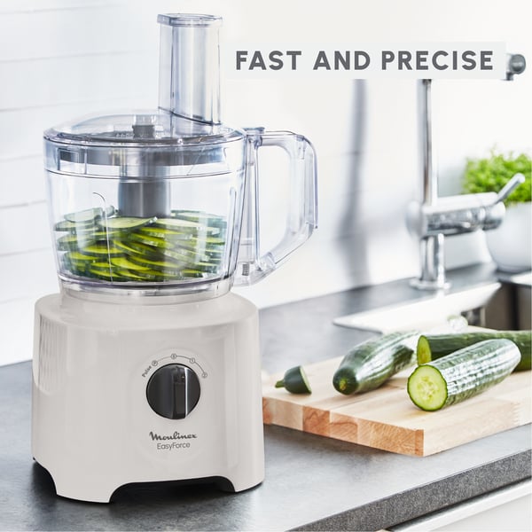 Moulinex Easy Force FP242B10 foodprocessor 800 W Hvid