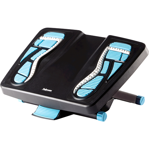 Fellowes 8068001 fotpall Blå, Kol, Grå