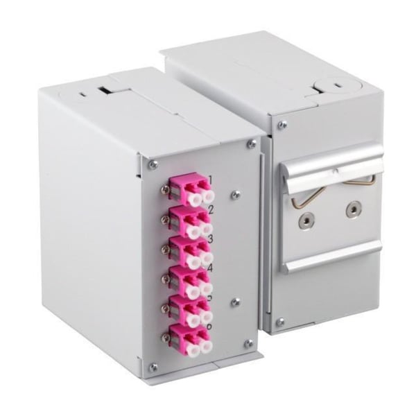 Techly I-CASE DIN-SPL6SCST kabinet til fiberoptisk splejsning