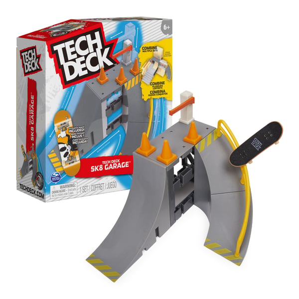 Tech Deck TED ACS XConnect Park Creator Garage GML Sormiskeittilautasarja Tech Deck TED ACS XConnect Park Creator Garage GML Sormiskeittilautasarja