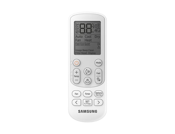 Samsung AR12TXFYAWKNEU split-system klimaanlæg Klimaanlæg indendørs enhed Hvid