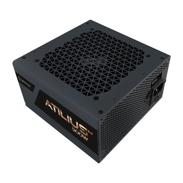 UNYKAch ATX Atilius 2.0 Black 500W 80+ Bronze strömförsörjningsenheter 20+4 pin ATX Svart