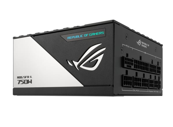 ASUS ROG Loki SFX-L 750W Platinum strömförsörjningsenheter 20+4 pin ATX Svart, Silver
