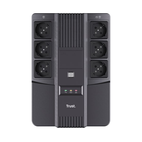 Trust Maxxon UPS-enhed 0,8 kVA 6 AC stikkontakt(er)