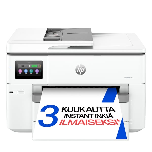 HP OfficeJet Pro 9730e Langaton All-in-One Väri Tulostin, Instant Ink; kaksipuolinen tulostus